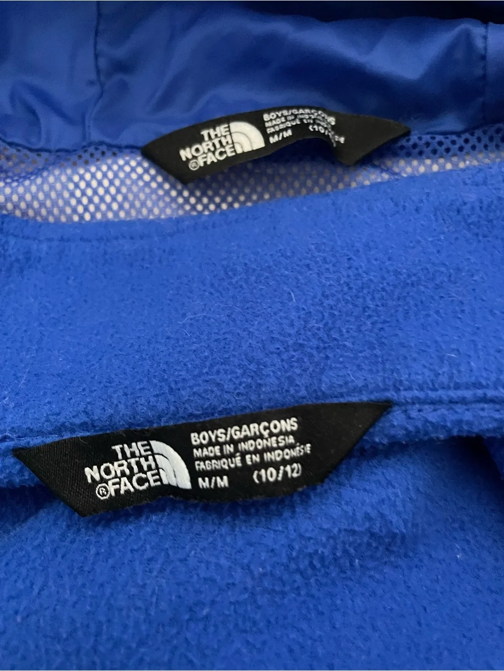 North Face Boys 3-in-1 Triclimate Jacket M 10/12 DryVent Shell + Fleece